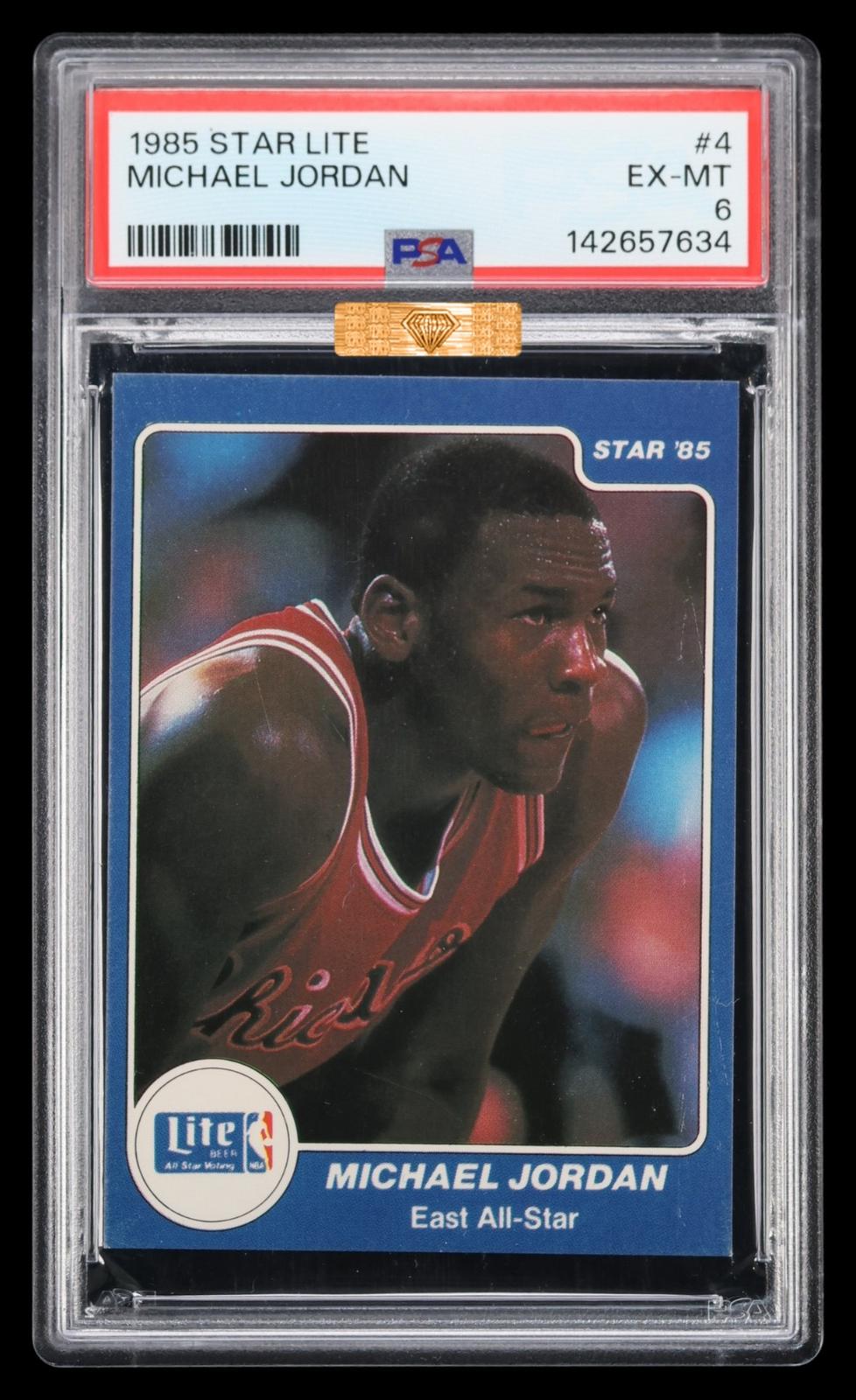 MINI BREAK - 1985 Star Miller Lite Michael Jordan PSA 6!! (OCT 2026)